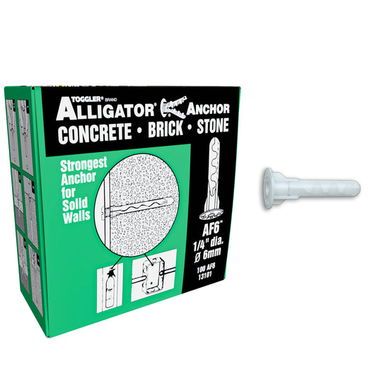 TOGGLER ALLIGATOR® Anchors Pack (100ct)