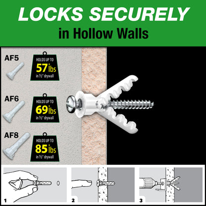 TOGGLER ALLIGATOR® Anchors Pack (100ct)