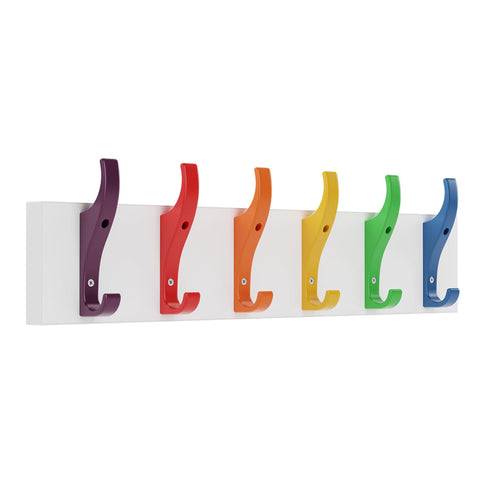 Coat Rails for home and school with Unbreakable Plastic Hooks – Toughook US